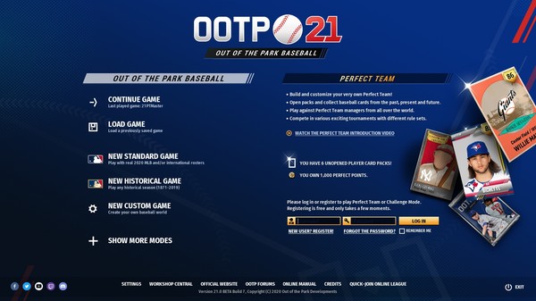 劲爆美国棒球21 21.1.33 for Mac|Mac版下载 | Out of the Park Baseball 21