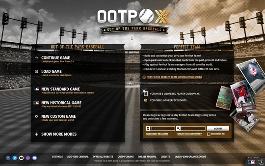 劲爆美国棒球20 20.0.29 for Mac|Mac版下载 | Out of the Park Baseball 20