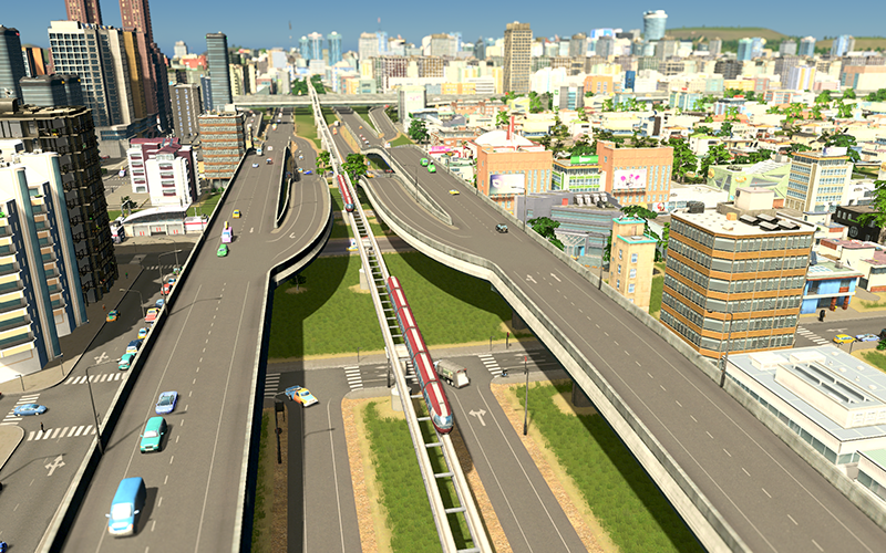 城市：天际线-大型运输 1.0 for Mac|Mac版下载 | Cities:Skylines Mass Transit