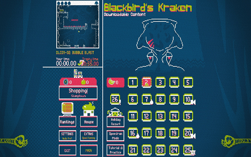 史莱姆先生：黑鸟的巨妖 1.0 for Mac|Mac版下载 | Slime-san: Blackbird\'s Kraken