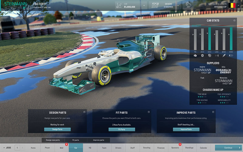 赛车经理 1.0 for Mac|Mac版下载 | Motorsport Manager