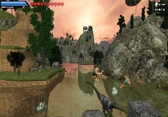 穴居人世界：联合加纳之山 1.0 for Mac|Mac版下载 | Caveman World: Mountains of Unga Boonga