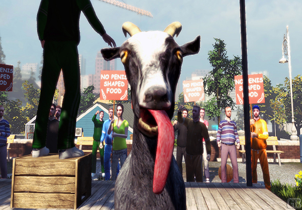 模拟僵尸山羊 1.1 for Mac|Mac版下载 | Goat Simulator GoatZ