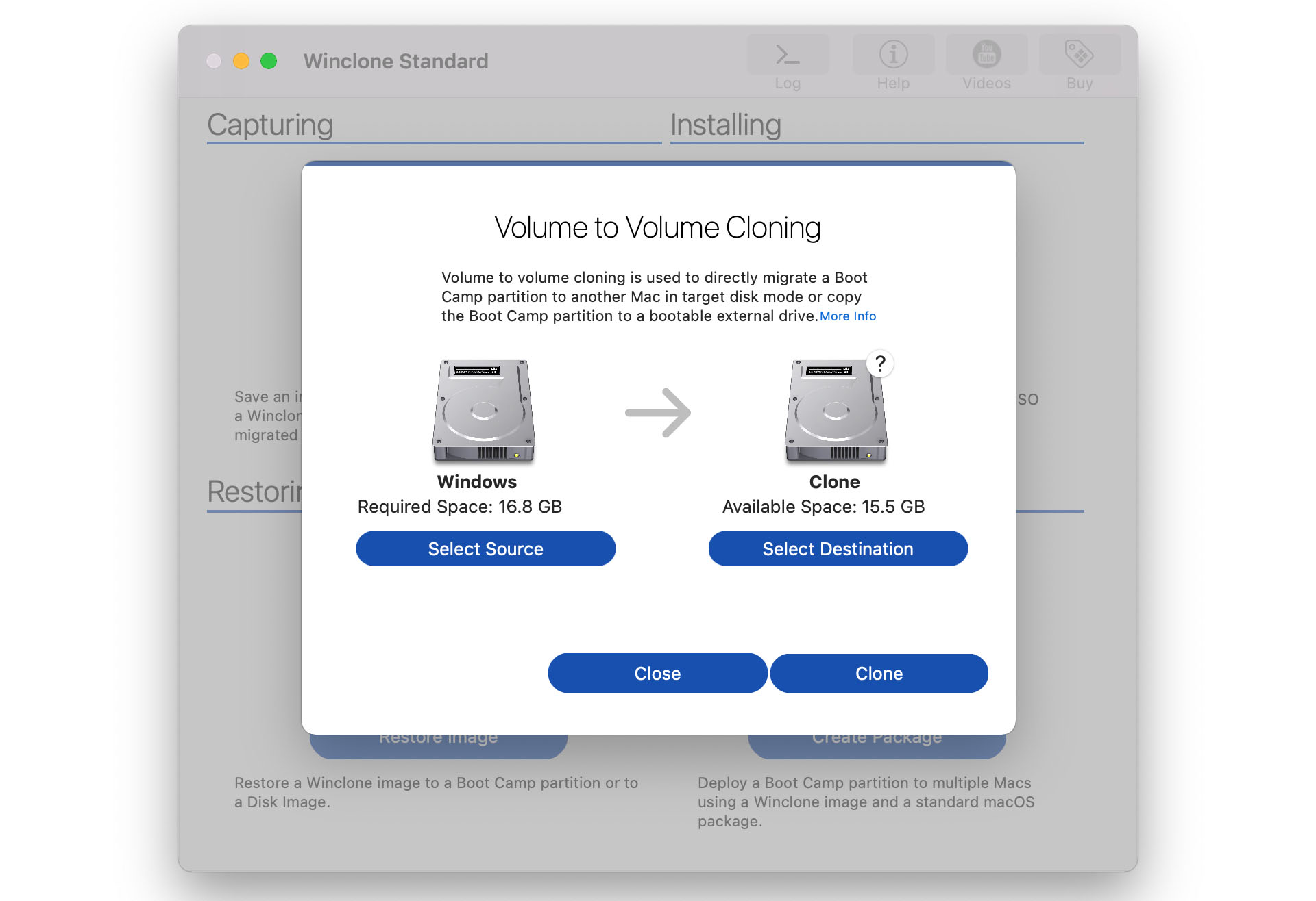 Winclone 10 10.3 for Mac|Mac版下载 | 快速备份还原Boot Camp分区