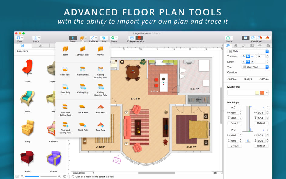 Live Home 3D Pro 4.8.1 for Mac|Mac版下载 | 室内设计软件