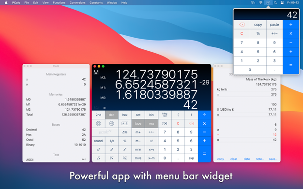 PCalc 4.10.8 for Mac|Mac版下载 | 科学计算器