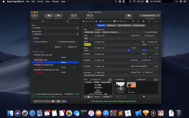 Music Tag Editor Pro 7.4.1 for Mac|Mac版下载 | 音乐标签编辑工具