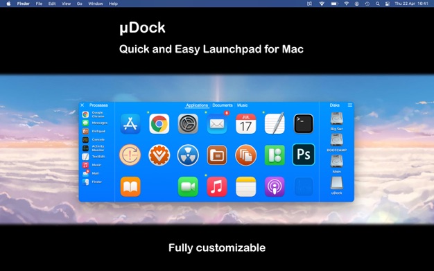 uDock 3.7.5 for Mac|Mac版下载 | 菜单栏快捷工具