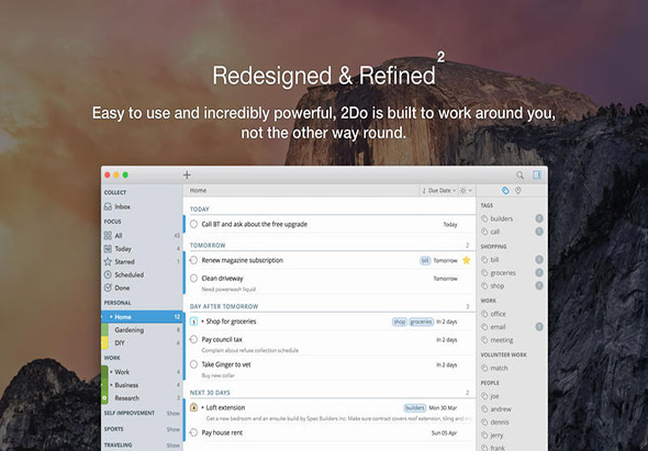 2Do 2.8.3 for Mac|Mac版下载 | 任务管理软件