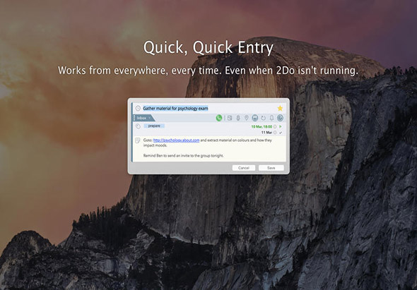 2Do 2.8.3 for Mac|Mac版下载 | 任务管理软件