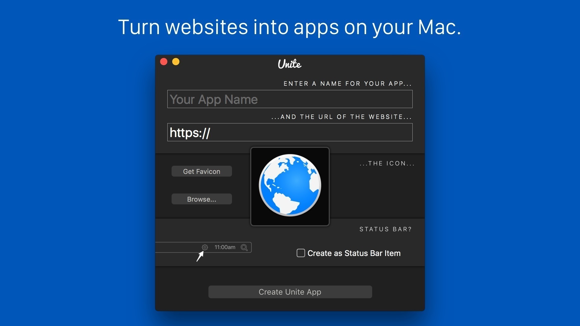 Unite 4.6 for Mac|Mac版下载 | 将网站转换成APP
