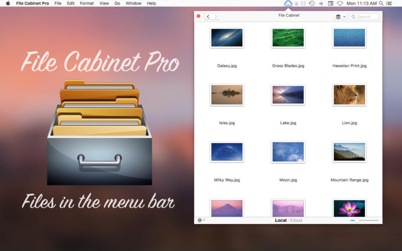 File Cabinet Pro 8.5.2 for Mac|Mac版下载 | 菜单栏的文件管理器
