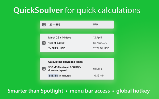 Soulver 3 3.9.0 for Mac|Mac版下载 | 快速计算软件