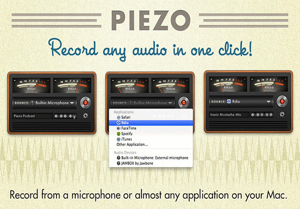 Piezo 1.8.0 for Mac|Mac版下载 | 录音软件