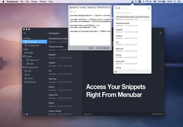 SnippetsLab 2.3.1 for Mac|Mac版下载 | 代码片段管理器