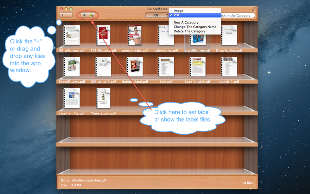 文件分类管理 - 书架 6.3.4 for Mac|Mac版下载 | Bookshelf - Library