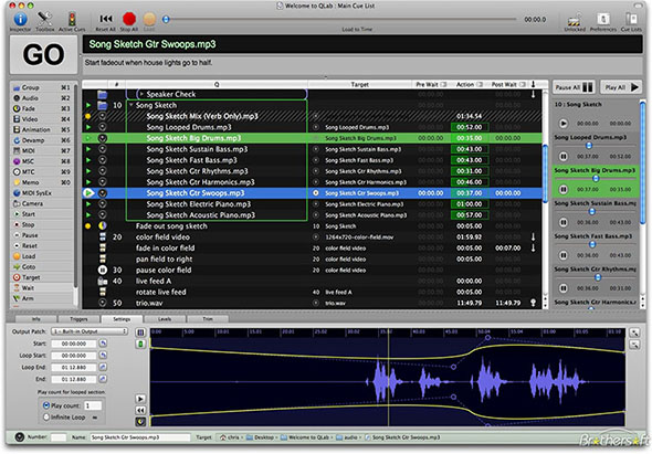 Qlab 5.2.3 for Mac|Mac版下载 | 舞台现场音乐控制软件