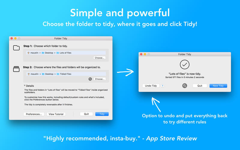 Folder Tidy 2.9.2 for Mac|Mac版下载 | 文件归纳整理工具