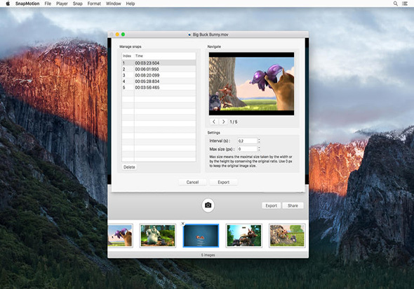SnapMotion 5.2.0 for Mac|Mac版下载 | 从视频提取图像