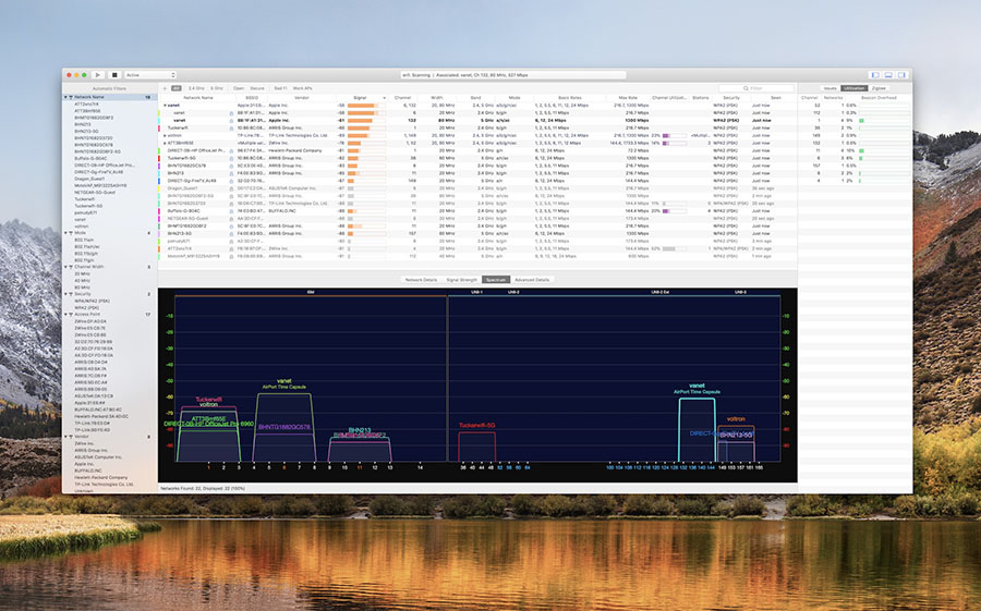 WiFi Explorer Pro 3.6.0 for Mac|Mac版下载 | Wifi配置检测工具