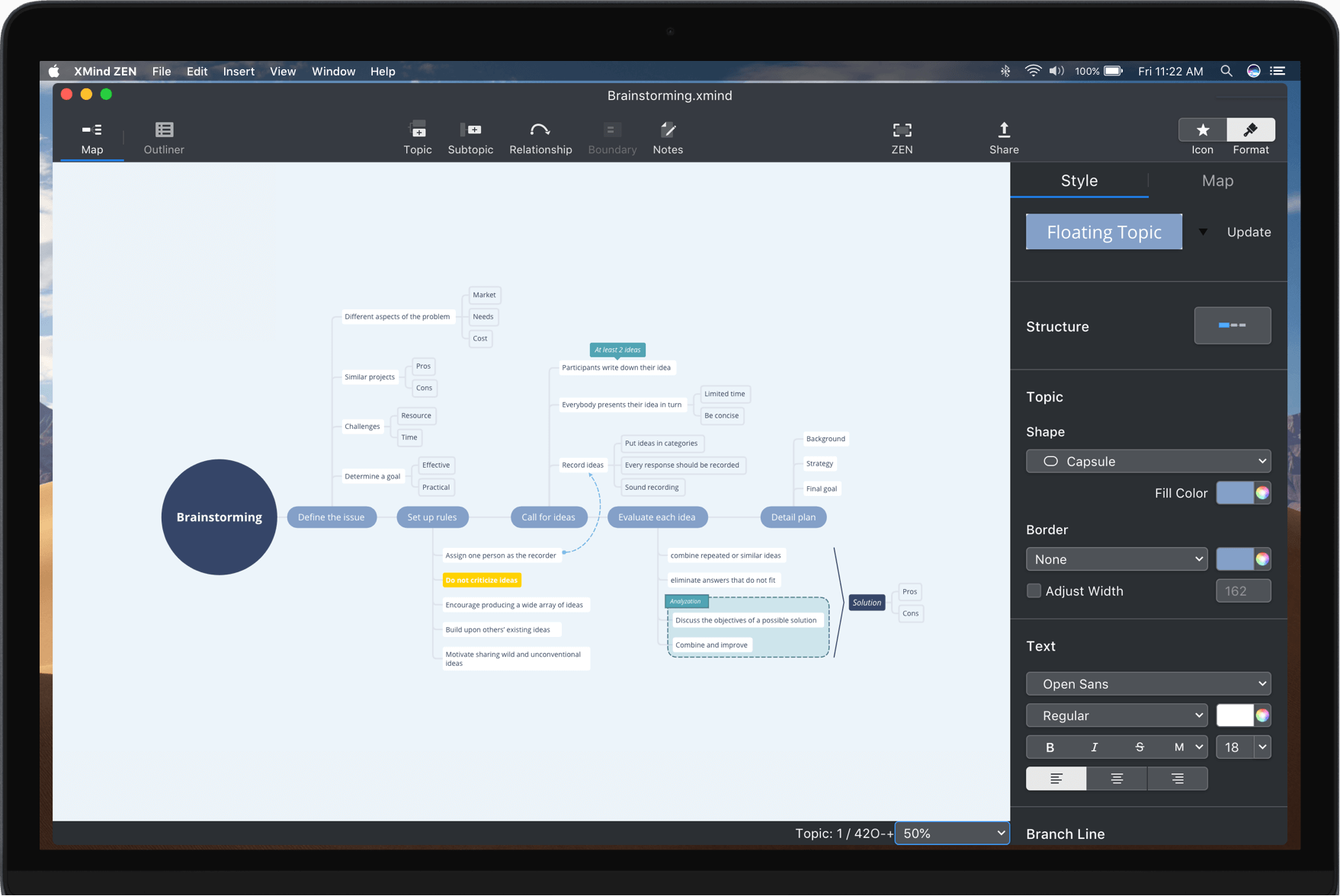 XMind 23.08 for Mac|Mac版下载 | 思维导图软件