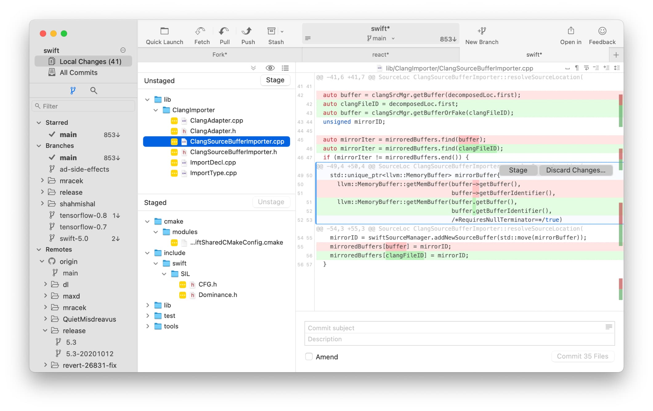 Fork 2.33 for Mac|Mac版下载 | Git项目管理和协作工具