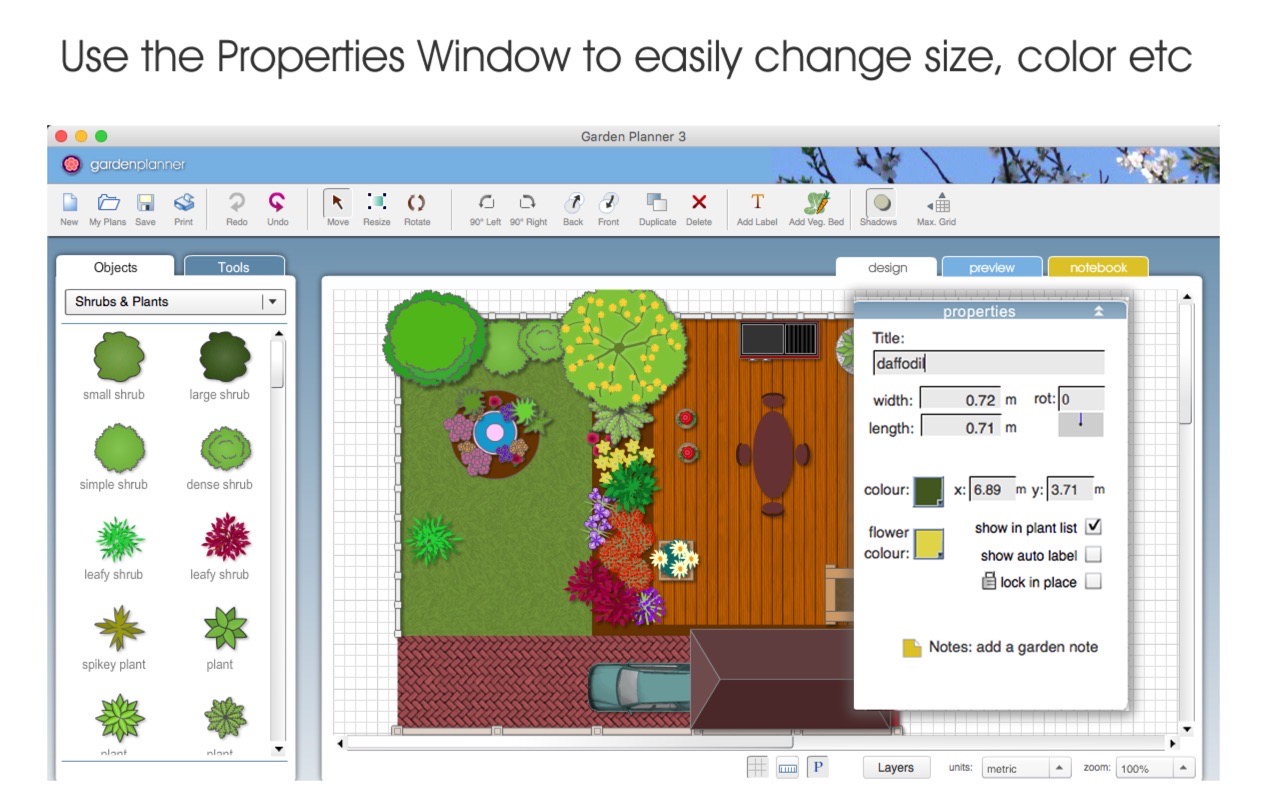 Garden Planner 3.8.48 for Mac|Mac版下载 | 庭院设计软件
