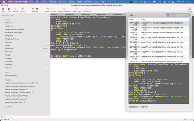 Native SQLite Manager 1.25.2 for Mac|Mac版下载 | SQLite 数据库管理工具