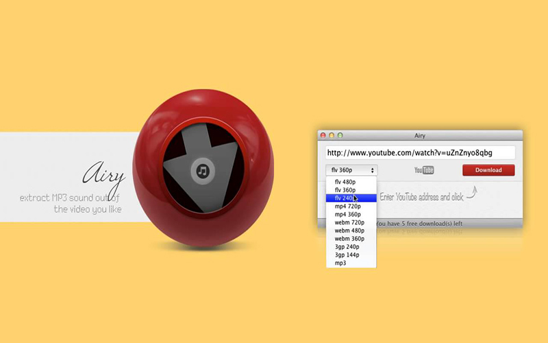 Airy Pro 3.28 for Mac|Mac版下载 | YouTube下载器