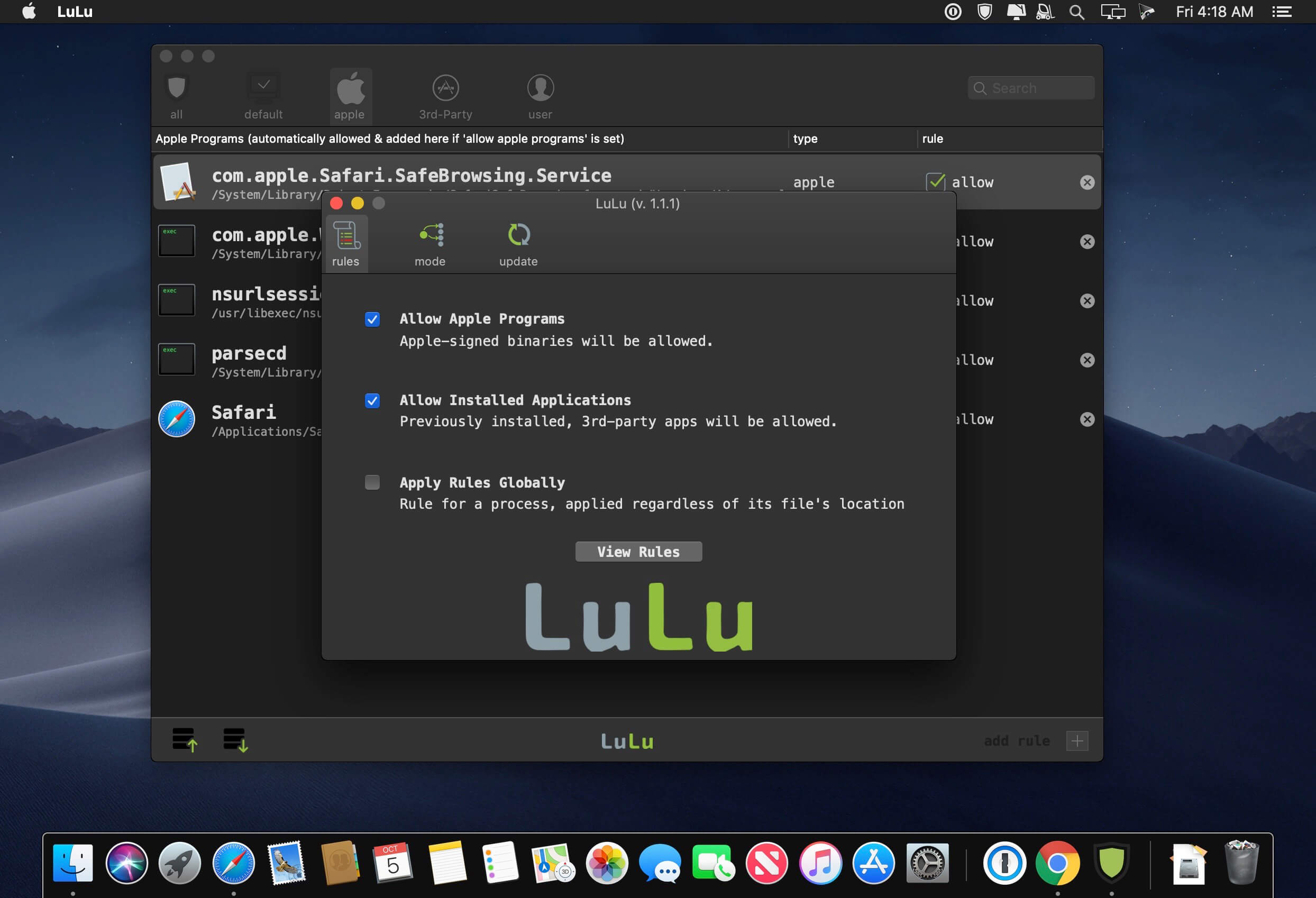 LuLu 2.5.1 for Mac|Mac版下载 | 应用防火墙