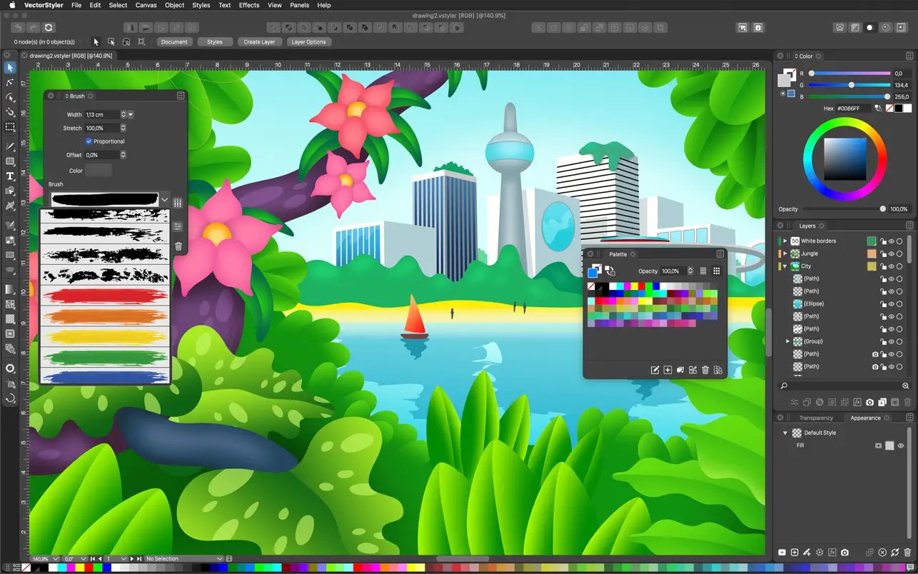 VectorStyler 1.1.094 for Mac|Mac版下载 | 矢量图形设计软件