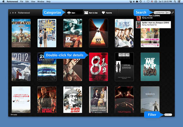Rottenwood 1.3.0 for Mac|Mac版下载 | 电影收藏软件