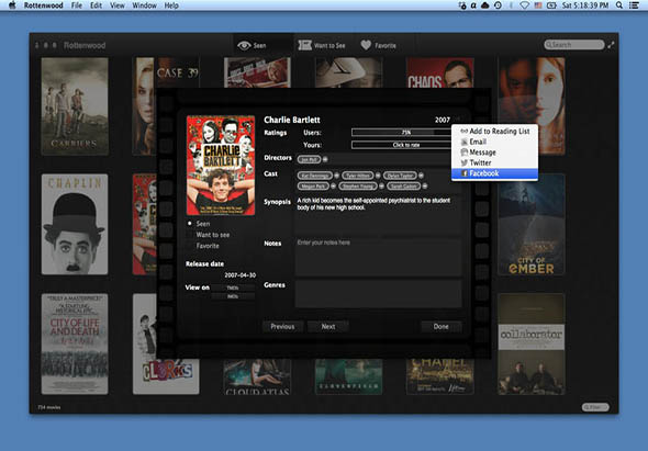 Rottenwood 1.3.0 for Mac|Mac版下载 | 电影收藏软件