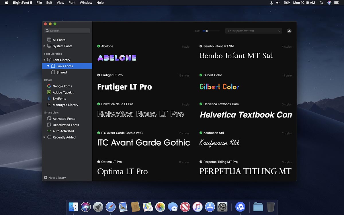 RightFont 8.1.0 for Mac|Mac版下载 | 字体管理工具