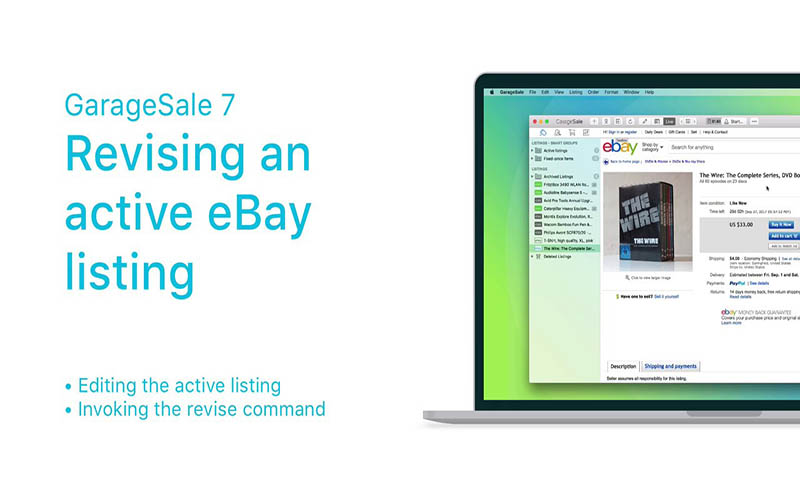 GarageSale 9.4 for Mac|Mac版下载 | eBay在线拍卖应用
