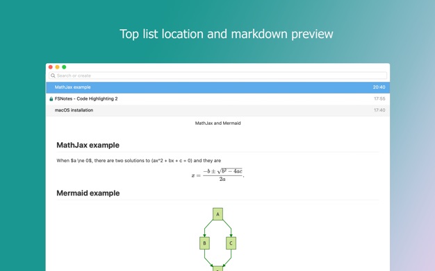 FSNotes 6.4.1 for Mac|Mac版下载 | 轻便的笔记应用