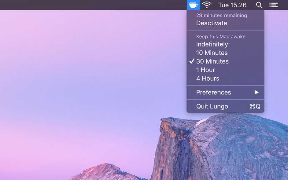 Lungo 2.3.2 for Mac|Mac版下载 | 阻止电脑休眠
