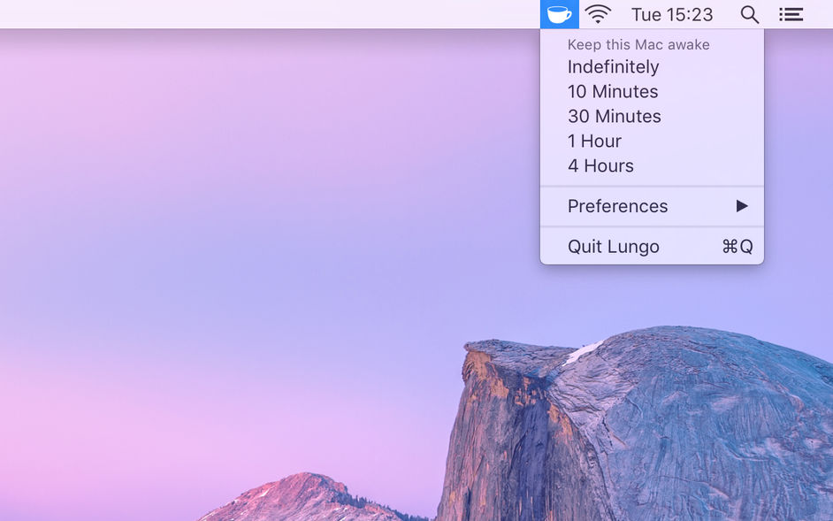 Lungo 2.3.2 for Mac|Mac版下载 | 阻止电脑休眠