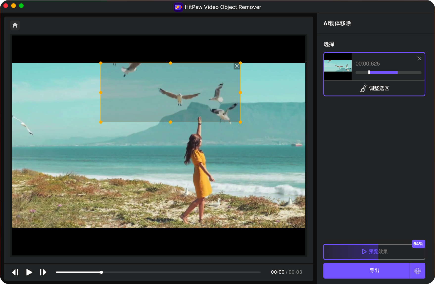 HitPaw Video Object Remover 1.2.0 for Mac|Mac版下载 | 智能去除视频目标对象