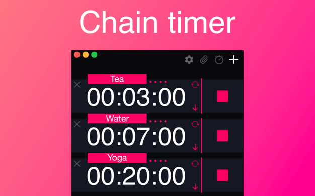 Chain Timer 9.8 for Mac|Mac版下载 | 计时器