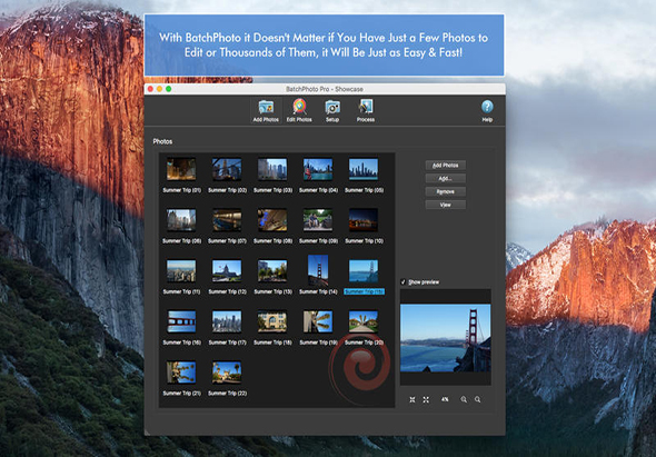 BatchPhoto 5.0 for Mac|Mac版下载 | 照片批量编辑软件