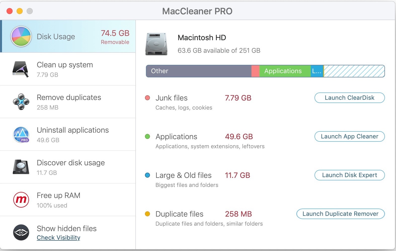 MacCleaner Pro 3.2.0 for Mac|Mac版下载 | 系统清理工具