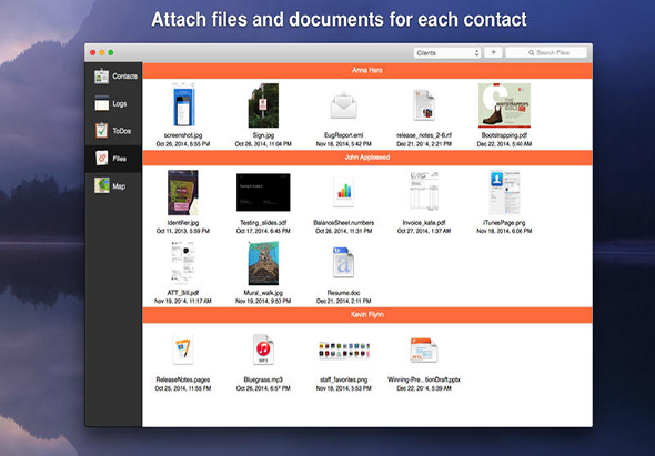 Contacts Journal CRM 3.3.12 for Mac|Mac版下载 | 客户关系管理软件