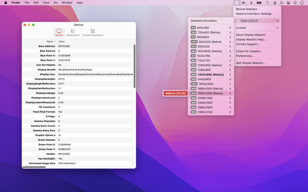 Display Maestro 5.1.0 for Mac|Mac版下载 | 外接显示器设置工具