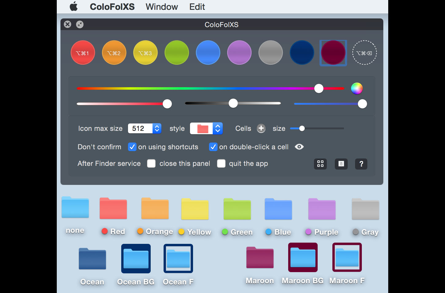 ColoFolXS 2.2.2 for Mac|Mac版下载 | 自定义文件夹颜色
