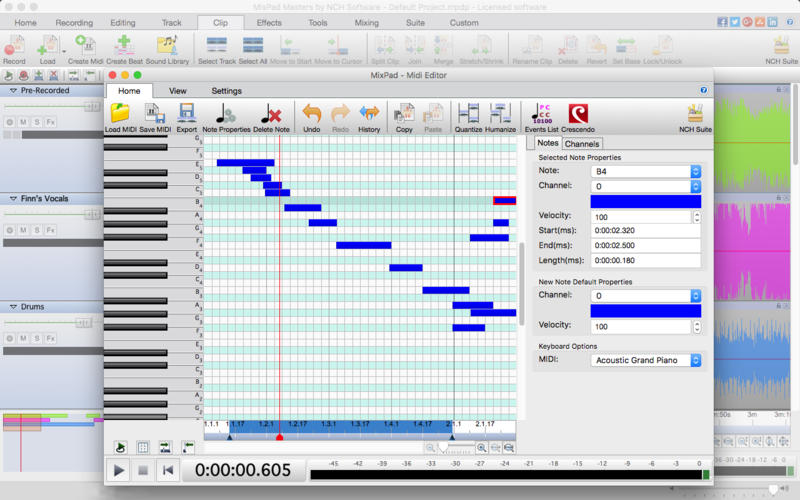 MixPad Masters 10.61 for Mac|Mac版下载 | 多轨录音混音软件