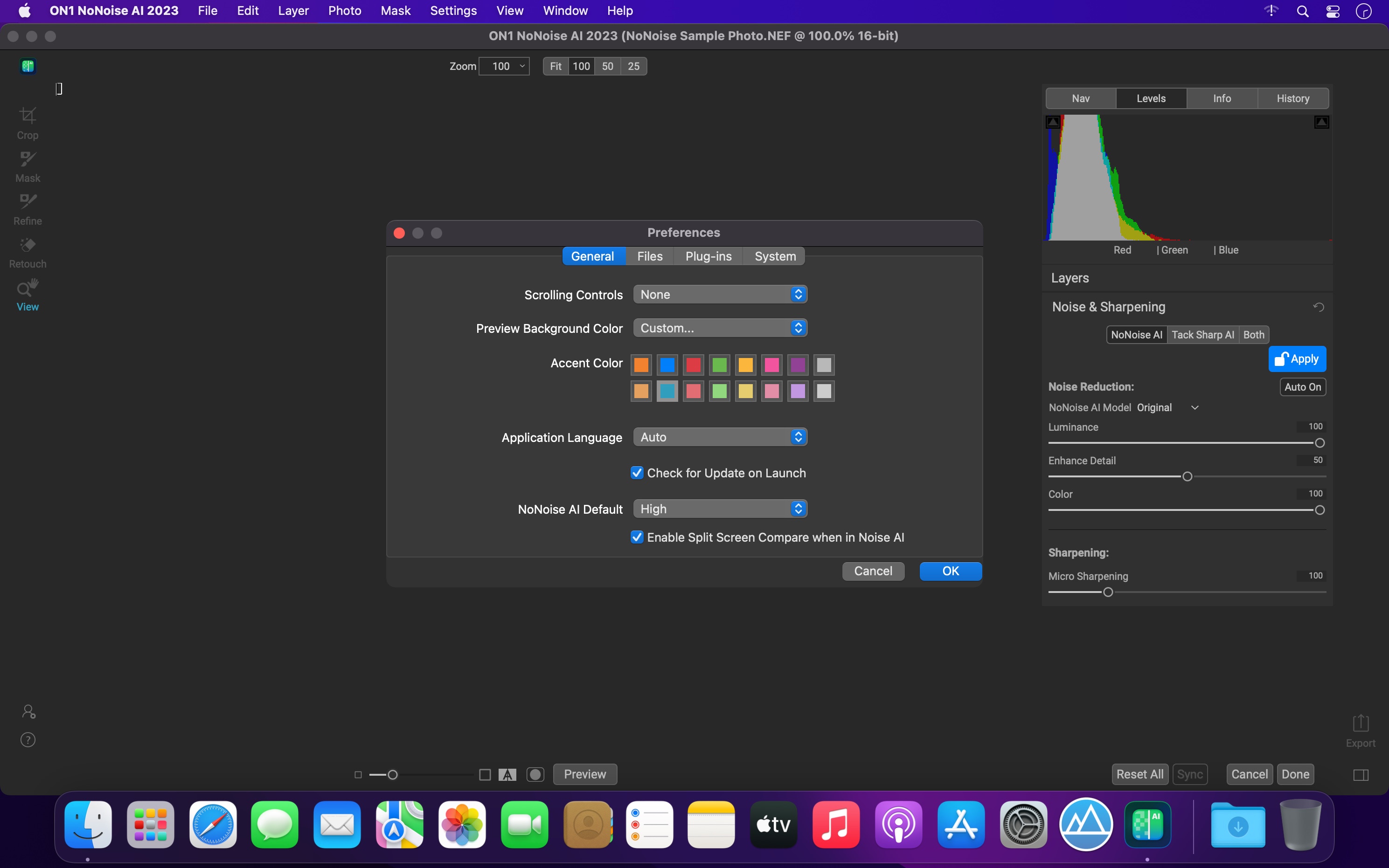 ON1 NoNoise AI 2023 17.5.1 for Mac|Mac版下载 | 智能照片降噪软件