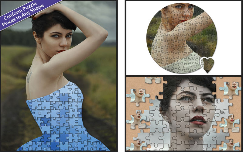 PuzziPix Pro 1.0.17 for Mac|Mac版下载 | 将照片转换成拼图