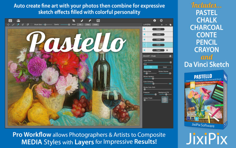Pastello 1.1.19 for Mac|Mac版下载 | 将照片转换成艺术画作