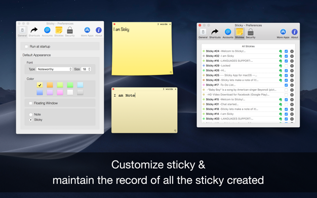 Sticky Notes 2.1 for Mac|Mac版下载 | 便签